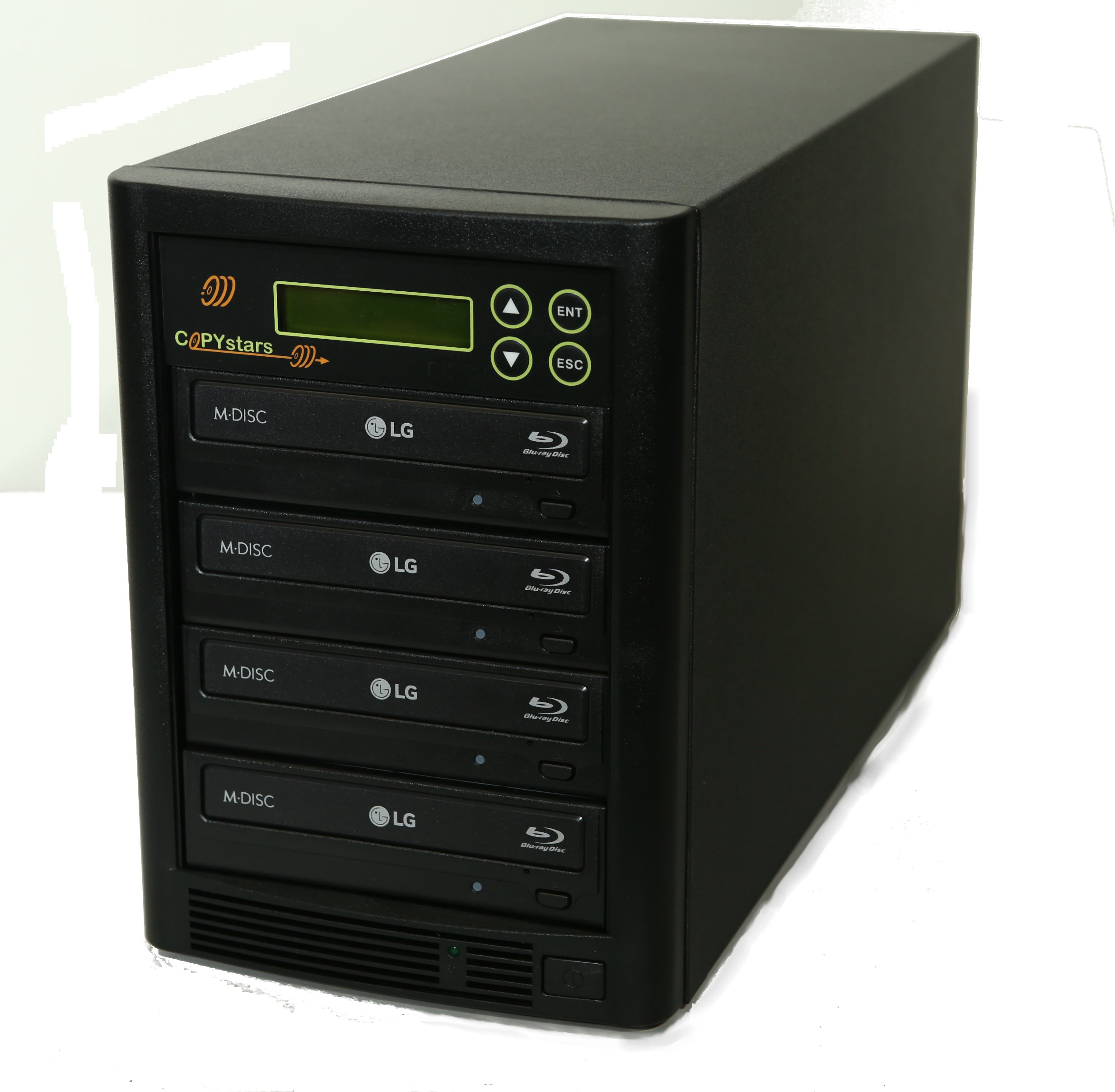 Copystar Blu-Ray CD DVD Duplicator Tower 1 TB Hard Drive to 4 BDXL